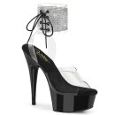 Pleaser DELIGHT-691-2RS - Schwarz 37 (US 7)
