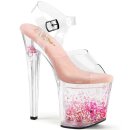 Pleaser ENCHANT-708AQUA-03 - Klar/Baby Pink