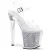 Pleaser ENCHANT-708RSI - Klar/Silber