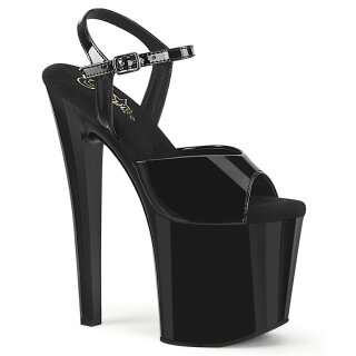 Pleaser ENCHANT-709 - Patent Black 40 (US 10)