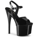 Pleaser ESTEEM-709 - Lack Schwarz