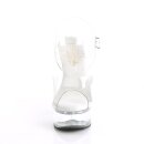 Pleaser EXCITE-608 - Clear 41.5 (US 11)