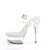 Pleaser EXCITE-608 - Clear 41.5 (US 11)