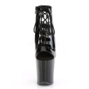 Pleaser FLAMINGO-800-20 - Patent Black 40 (US 10)