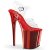 Pleaser FLAMINGO-808 - Red Chrome