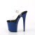 Pleaser FLAMINGO-808 - Black / Royal Blue