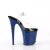 Pleaser FLAMINGO-808 - Black / Royal Blue