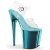 Pleaser FLAMINGO-808 - Türkis Chrom 38 (US 8)