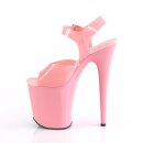 Pleaser FLAMINGO-808N - TPU Baby Pink 42.5 (US 12)