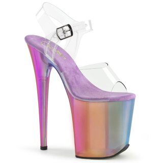 Pleaser FLAMINGO-808RMT - Rainbow 36 (US 6)