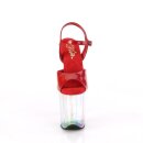 Pleaser FLAMINGO-809HT - Rot Holografisch