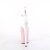 Pleaser FLAMINGO-868 - Lack Baby Pink/Weiß 37 (US 7)