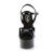 Pleaser GLEAM-609 - Lack Schwarz 39 (US 9)