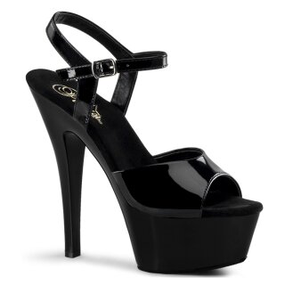 Pleaser KISS-209 - Patent Black 35 (US 5)