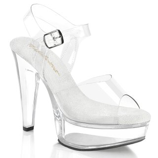 Fabulicious MARTINI-508 - Clear/Clear 39 (US 9)