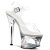 Pleaser MOON-708DM - Klar/Klar