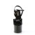 Pleaser PASSION-709 - Lack Schwarz 38 (US 8)