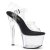 Pleaser SKY-308 - Clear/Black 41.5 (US 11)