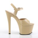 Pleaser SKY-309 - Patent Cream 45 (US 14)