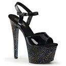 Pleaser SKY-309MG - Schwarz/Glitter