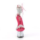 Pleaser SKY-327RSI - Silber / Hot Pink 35 (US 5)