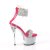 Pleaser SKY-327RSI - Silber / Hot Pink 35 (US 5)