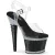 Pleaser SPECTATOR-708RS - Schwarz/Silber