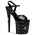 Pleaser STARDUST-809 - Schwarz
