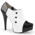 Pleaser Pink Label CHLOE-11 - Weiß