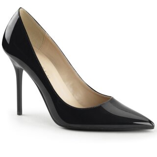 Pleaser CLASSIQUE-20 - Lack Schwarz 39 (US 9)