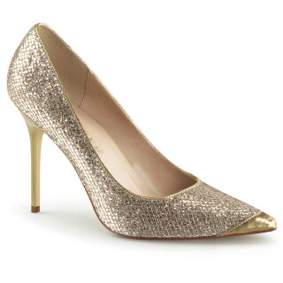 Pleaser CLASSIQUE-20 - Gold Glitzer 46 (US 15)