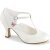 Pin Up Couture FLAPPER-26 - White 41.5 (US 11)