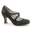 Pin Up Couture FLAPPER-35 - Black 36 (US 6)