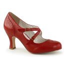 Pin Up Couture FLAPPER-35 - Rot 39 (US 9)