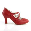 Pin Up Couture FLAPPER-35 - Rot 39 (US 9)