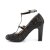 Pleaser Pink Label QUEEN-01 - Schwarz 40 (US 10)