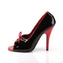 Pleaser SEDUCE-216 - Patent Black/Red 35 (US 5)