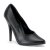 Pleaser SEDUCE-420 - PU Schwarz 45 (US 14)