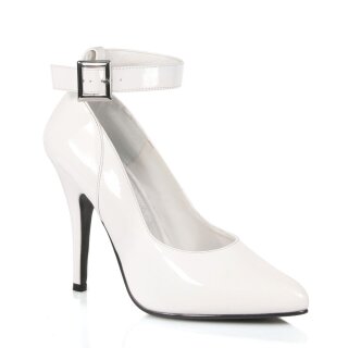 Pleaser SEDUCE-431 - Patent White 46 (US 15)