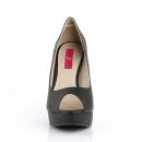 Pleaser Pink Label CHLOE-01 - Schwarz
