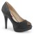 Pleaser Pink Label CHLOE-01 -  Black 45 (US 14)