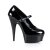 Pleaser DELIGHT-687 - Schwarz 44 (US 13)