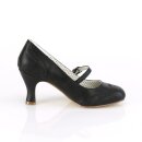 Pin Up Couture FLAPPER-32 - Schwarz 40 (US 10)