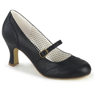 Pin Up Couture FLAPPER-32 - Black 42.5 (US 12)