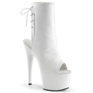 Pleaser ADORE-1018 - PU White 41.5 (US 11)