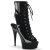 Pleaser DELIGHT-1016 - Patent Black 42.5 (US 12)