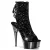 Pleaser DELIGHT-1018RS - Zinngrau