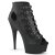 Pleaser DELIGHT-600-11 - PU Black 36 (US 6)