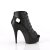 Pleaser DELIGHT-600-11 - PU Black 36 (US 6)