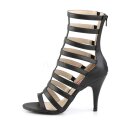 Pleaser Pink Label DREAM-438 - PU Schwarz 47 (US 16)